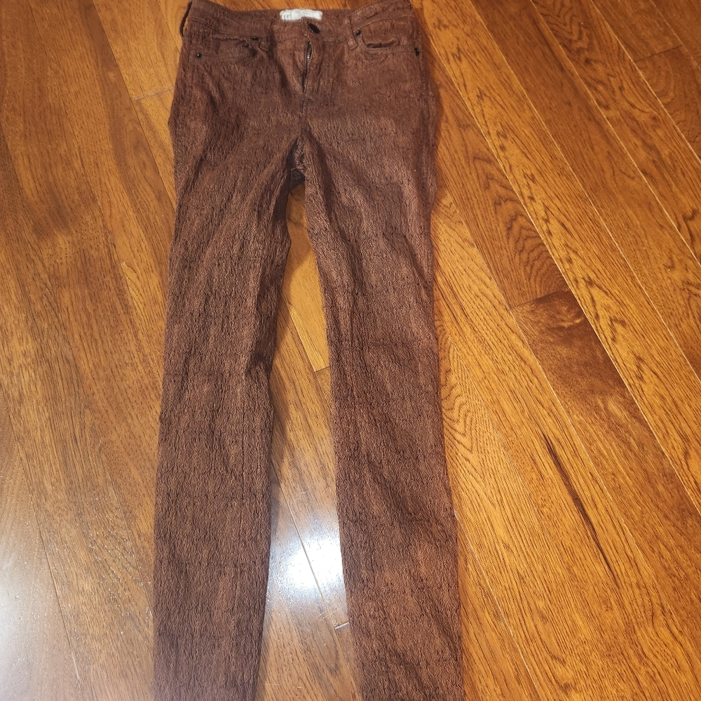 Free people textured stretchy pants